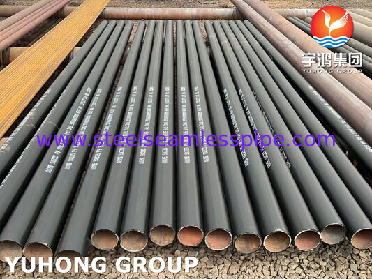 সুপারহিটার এবং রিহিটারের জন্য কালো কোটিং ASTM A335 P9 অ্যালয় সিমলেস স্টিল পাইপ