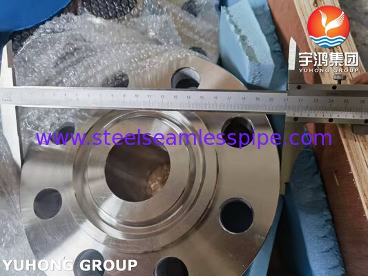 ASTM A182 F55 UNS S32760 ডুপ্লেক্স স্টিল ওয়েল্ড নেক ফ্ল্যাঞ্জ RTJ EN 1.4501 X2CrNiMoCuWN25-7-4