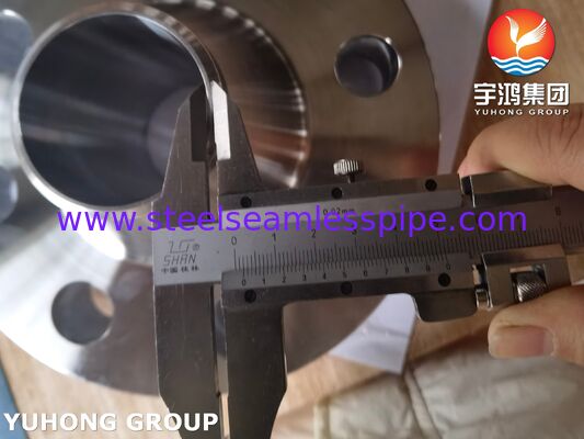 ASTM A182 F55 S32760 ওয়েল্ড নেক ফ্ল্যাঞ্জ RTJ EN 1.4501 X2CrNiMoCuWN25-7-4