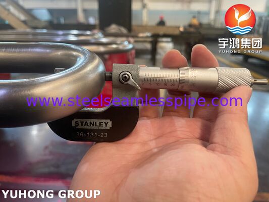 ASME SB163 মোনেল ৪০০ কপার নিকেল অ্যালয় সিমলেস ইউ বেন্ড টিউব, টema হিট এক্সচেঞ্জার, শেল এবং টিউব হিট এক্সচেঞ্জার অ্যাপ্লিকেশন