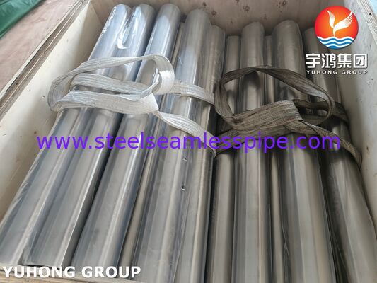 Bright Annealed ASTM A269 TP304 Stainless Steel Seamless Tubes For Evaporator 4" 18BWG
