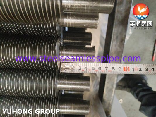 HRSG বয়লার ইকোনোমাইজার এবং সুপারহিটারের জন্য ASTM A179 কার্বন স্টিল সিমলেস জি-টাইপ এমবেডেড ফিন টিউব