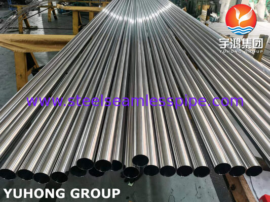 স্টেইনলেস স্টীল ওয়েল্ডড টিউব A270 TP304 180 360 খাদ্য পানীয় এবং দুগ্ধ শিল্পের জন্য গ্রিট পোলিশ পৃষ্ঠ