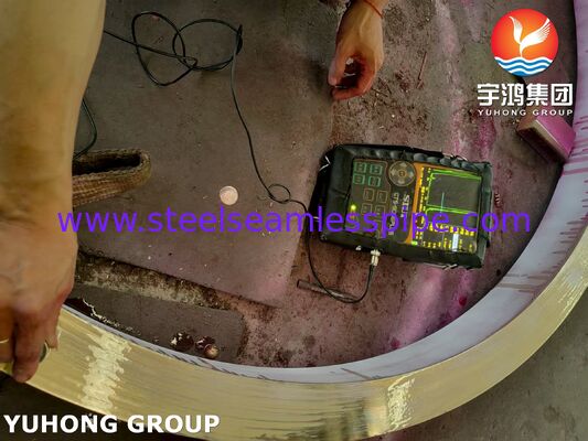 ASME SB171 C70600 CuNi 90/10 সমুদ্রের জল এবং সামুদ্রিক সিস্টেমের জন্য কাঠের রিং