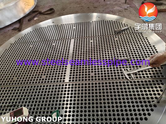 উচ্চ চাপ তাপ এক্সচেঞ্জারের জন্য ASME SA336 F5 টিউব শীট