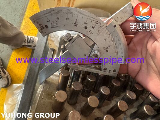 কার্বন স্টিল স্টাড সহ ASTM A335 P22 স্টাডেড ফিনড টিউব