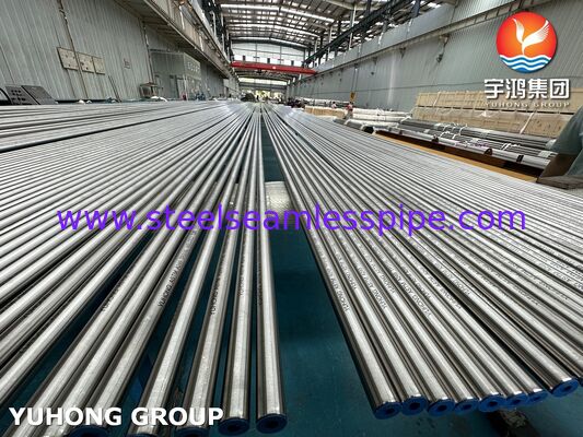 স্টেইনলেস স্টীল ঢালাই টিউব ASTM A249 TP316L উজ্জ্বল Annealed টিউব পানীয় শিল্পের জন্য 12506MM