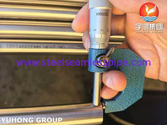 ASME SA269 TP316 স্টেইনলেস স্টীল স্টেইনলেস স্টীল স্টেইনলেস স্টীল স্টেইনলেস স্টীল