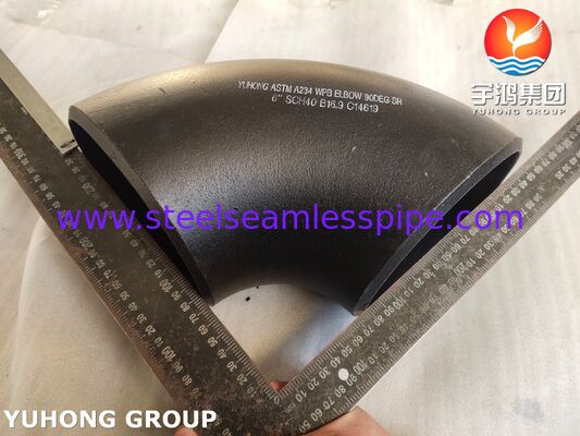 সিউমলেস কার্বন ইস্পাত বিট-ওয়েল্ড পাইপ ফিটিং, এ 234 ডাব্লুপিবি চাপ পাইপিংয়ের জন্য কনকোড ASME বি 169