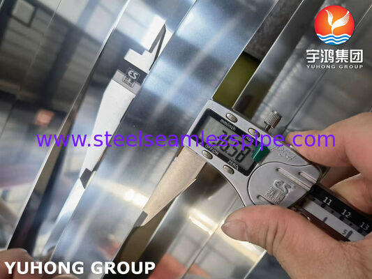 ASTM A240 SS304 স্টেইনলেস স্টিল প্রিসিশন স্ট্রিপ BA সেন্সর এলিমেন্টের জন্য