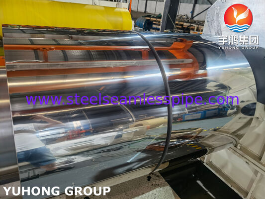 ASTM A240 SS304 স্টেইনলেস স্টিল প্রিসিশন স্ট্রিপ BA সেন্সর এলিমেন্টের জন্য