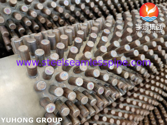 স্টেইনলেস স্টিল ৩০৪ স্টাডেড ফিন টিউব – উচ্চ তাপমাত্রা তাপ স্থানান্তর অ্যাপ্লিকেশন