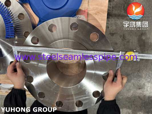ASTM A182 F51 ডুপ্লেক্স ২২৫ ফোর্জড ব্লাইন্ড আরএফ ফ্ল্যাঞ্জ, তেল ও গ্যাসের জন্য উচ্চ শক্তি, ক্ষয়রোধী