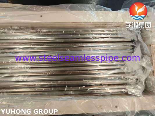ASME SB163 UNS N02201 তাপ এক্সচেঞ্জার এবং কনডেনসার জন্য সিউমলেস নিকেল খাদ টিউব