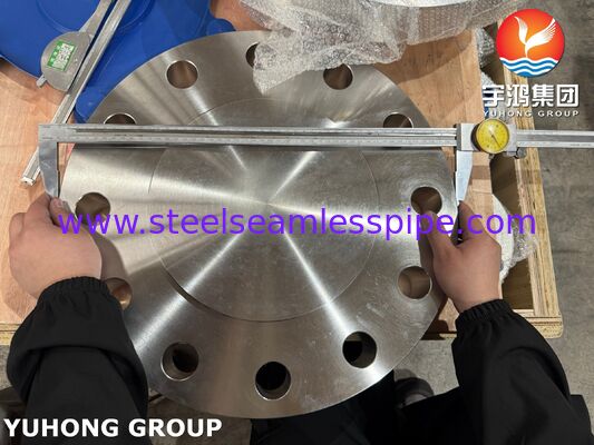 ASTM A182 F51 ডুপ্লেক্স 2205 ব্লাইন্ড ফ্ল্যাঞ্জ ASME B16.5 BLRF ফ্ল্যাঞ্জ ডুপ্লেক্স স্টিল ফ্ল্যাঞ্জ