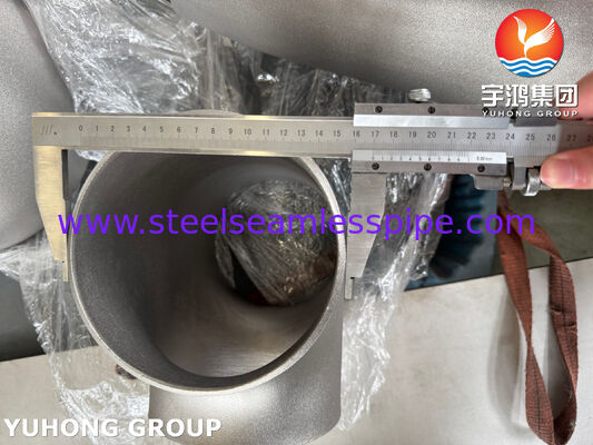 ASTM B366 WP20CB / অ্যালয় ২০ / UNS N08020 নিকেল অ্যালয় স্টিল ফিটিং বাটওয়েল্ড ইকুয়াল টি