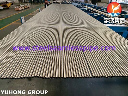ASTM B163 UNS N08810 Incoloy 800H Seamless Bright Annealed Nickel Alloy Tube For Condenser (কন্ডেনসার জন্য এএসটিএম বি১৬৩ ইউএনএস এন০৮৮১০ ইনকলোই ৮০০এইচ সিউমলেস ব্রাইট অ্যানিলড নিকেল অ্যালোয় টিউব)