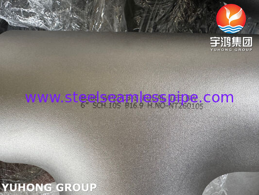 ASTM B366 N08810 ইনকোলোয় 800H নিকেল অ্যালয় ইকুয়াল টি উচ্চ তাপমাত্রার পাইপিংয়ের জন্য