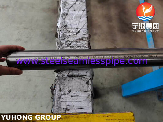 নিকেল খাদ পাইপ ASME SB444 Inconel 625 GR.1 Seamless 2'*SCH80*1000MM Boiler & Pressure Vessel