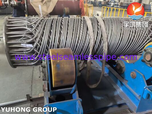 Stainless Steel Spiral Wound Tube Bundle ASME SA213 TP304/316L High-Efficiency Heat Exchanger Bundle for Cryogenic & Chemical Applications