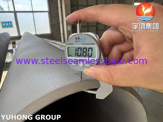 ASME SB725 UNS N04400 Monel 400 নিকেল অ্যালয় ইস্পাত তেল ও গ্যাস সামুদ্রিক প্রকল্পের জন্য ঢালাই পাইপ