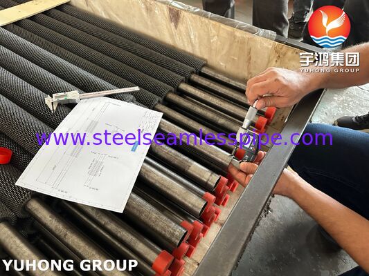 ASTM A213 T91 CS Serrated Fin টিউব সহ খাদ ইস্পাত seamless টিউব, HRSG (তাপ পুনরুদ্ধার বাষ্প জেনারেটর) অ্যাপ্লিকেশন