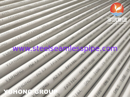 A213 TP316L Stainless Steel Heat Exchanger Tube Seamless Cold Drawn