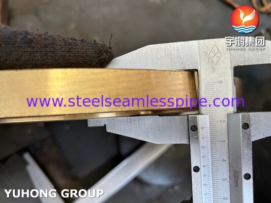 ASTM B171 C46400 সামুদ্রিক জল এবং সামুদ্রিক কুলার জন্য নৌ ব্রাস টিউব শীট - যথার্থ মেশিনযুক্ত তামা খাদ তাপ এক্সচেঞ্জার উপাদান