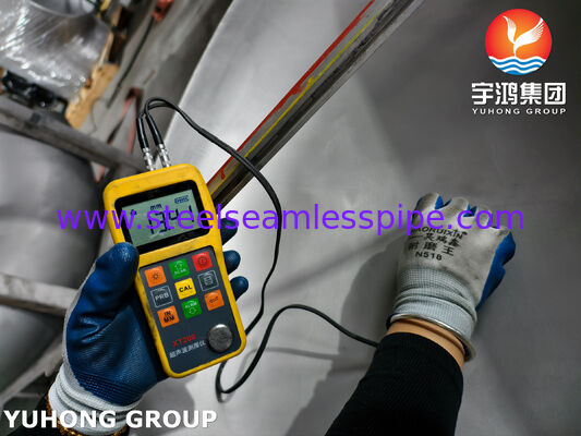 ASME SA403 / ASTM A403 WP304H শেষ ক্যাপ ASME B16.9 স্টেইনলেস স্টীল Buttweld পাইপ ফিটিং