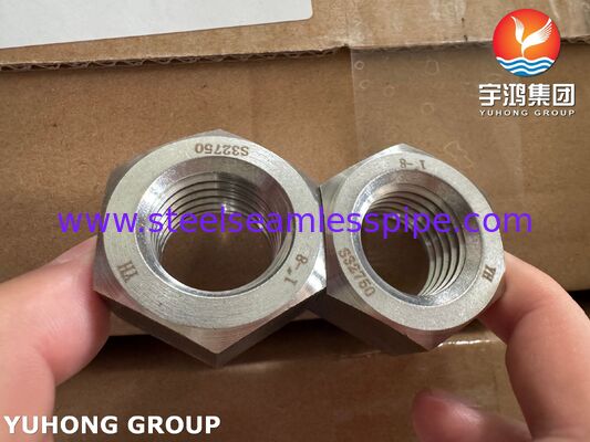 সুপার ডুপ্লেক্স ফাস্টেনার ISO4017 S32205 2205 ডুপ্লেক্স স্টিল হেক্স বোল্ট নট ওয়াশার