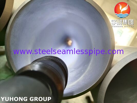 ASTM A376 TP347H সিউমলেস টিউব Nb- স্থিতিশীল 515MPa সুপারহিটার রিহিটার ক্র্যাকিং ফার্মের জন্য 900°C পর্যন্ত