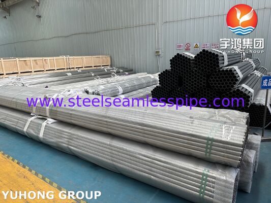 এয়ার কুলারের জন্য ASTM A249 / ASME SA249 TP316L ব্রাইট অ্যানিলড স্টেইনলেস স্টিল ওয়েল্ডেড টিউব