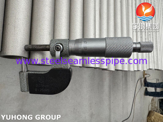 এএসটিএম A312 TP316L / UNS S31603 / EN 1.4404 শিল্পের জন্য স্টেইনলেস স্টীল সিউমলেস পাইপ