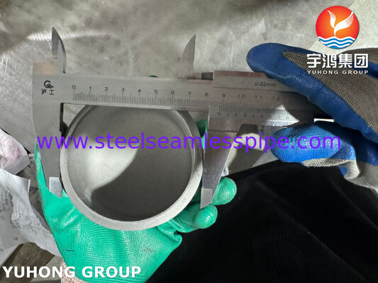ASTM A815 WPS31803 ডুপ্লেক্স স্টেইনলেস স্টীল পাইপ ক্যাপ ডুপ্লেক্স 2205 পাইপ ফিটিংস শেষ ক্যাপ