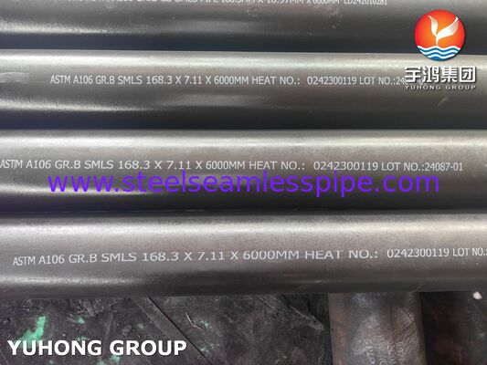 ASTM A106 GR.B তেল ও গ্যাসের জন্য কার্বন ইস্পাত তাপ এক্সচেঞ্জার সিউমলেস টিউব