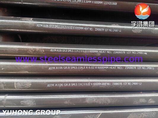 ASTM A106 GR.B তেল ও গ্যাসের জন্য কার্বন ইস্পাত তাপ এক্সচেঞ্জার সিউমলেস টিউব