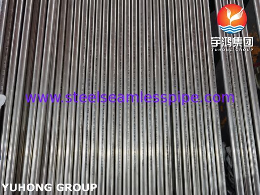 ASTM B111 ASME SB 111 SB 466 C71500 তামা নিকেল টিউব / 70/30 তামা নিকেল সিউমলেস টিউবিং
