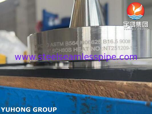 নিকেল অ্যালয় 625 ফ্ল্যাঞ্জ ASTM B564 UNS N06625 Inconel 625 ওয়েল্ড নেক ফ্ল্যাঞ্জ WNRF ফ্ল্যাঞ্জ