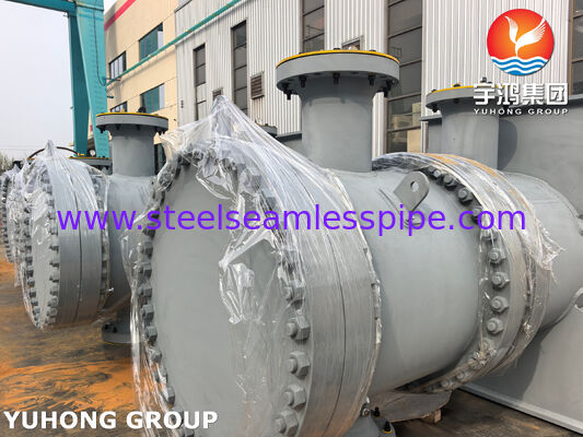 TEMA শেল এবং টিউব তাপ এক্সচেঞ্জার ASME, NBR ইন্টার কুলার জন্য সার্টিফাইড