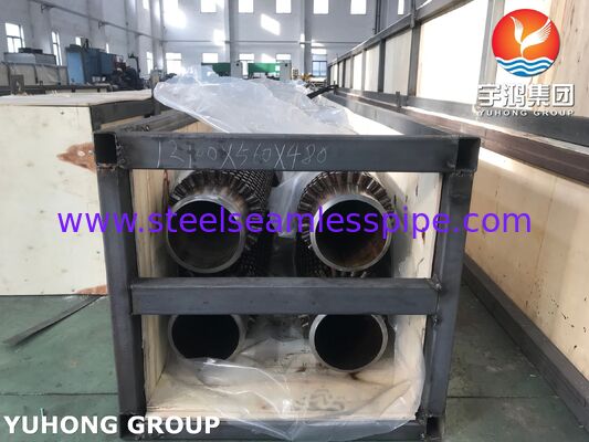 ফায়ারড হিটারের জন্য ASME SA335 P9 স্টাডেড ফিন টিউব