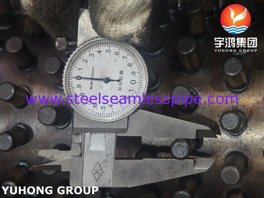 ফায়ারড হিটারের জন্য ASME SA335 P9 স্টাডেড ফিন টিউব