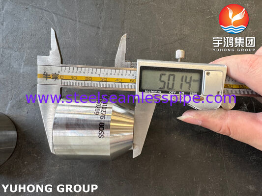 নিকেল অ্যালোয় স্টীল কাঠের ফিটিং ASME SB564 N10276 BOSS B16.11 MSS SP-97