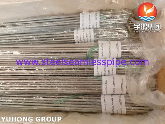 ASTM A269 TP316L BA স্টেইনলেস স্টীল ওয়েল্ডড টিউব জন্য যথার্থ তরল ও গ্যাস পরিবহন