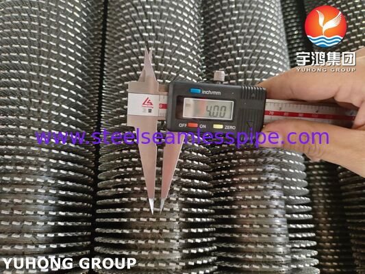 ASME SA192 সুপারহিটার এবং ইকোনমিজারের জন্য Serrated Fined টিউব