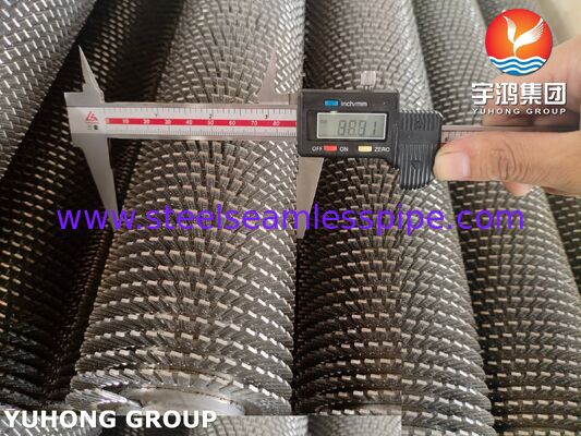 ASME SA192 সুপারহিটার এবং ইকোনমিজারের জন্য Serrated Fined টিউব