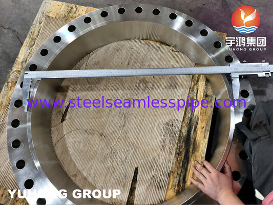 ASTM A182 F316L WNRF ক্ষয়কারী পাইপ সিস্টেমের জন্য কাঠের স্টেইনলেস স্টীল ফ্ল্যাঞ্জ