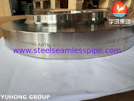 ASTM A182 F316L স্টেইনলেস স্টীল ফ্ল্যাঞ্জ কম কার্বন ক্ষয় প্রতিরোধী রাসায়নিক সামুদ্রিক জন্য