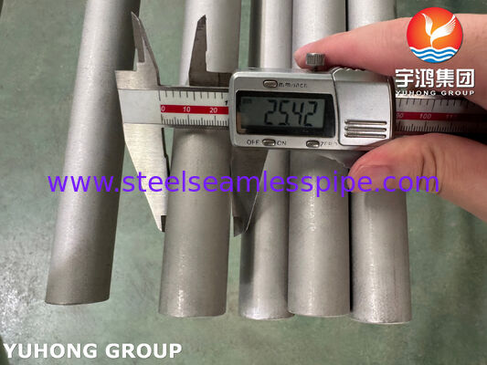 ASME SB163 N08825 তাপ এক্সচেঞ্জারের জন্য সিউমলেস নিকেল অ্যালোয় টিউব
