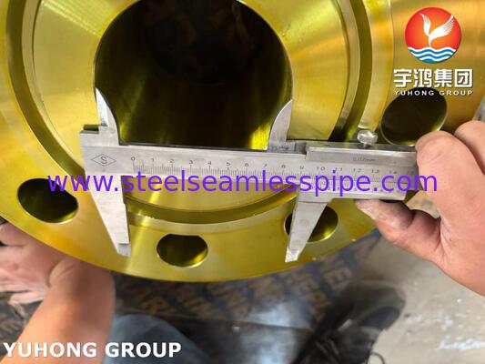 ASTM A694 গ্রেড F42 কার্বন ইস্পাত ফ্ল্যাঞ্জ নকল ওয়েল্ড নেক ফ্ল্যাঞ্জ WNRTJ ফ্ল্যাঞ্জ