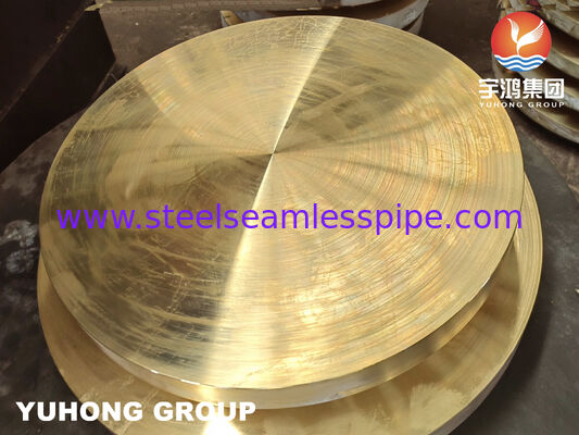 মেরিন ও শিল্প অ্যাপ্লিকেশনের জন্য ASTM B171 C46400 নেভাল ব্রাস কপার ডিস্ক